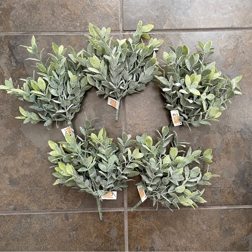 Bundle of 5 Faux Greenery
